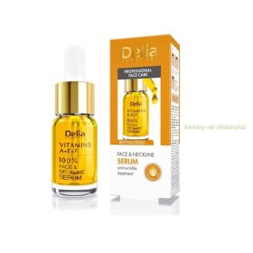   Arcszérum és nyakszérum A-E-F-vitaminokkal és Q10-el, Delia