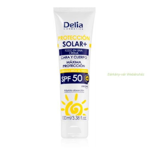 SUN PROTECT, Hidratáló arckrém SPF50 - 100 ml