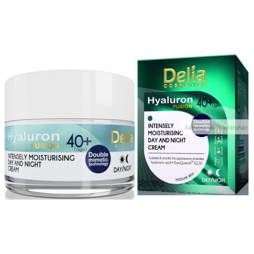 Hyaluron Fusion 40+ ránctalanító és hidratáló krém, (nappali/éjszakai)50 ml