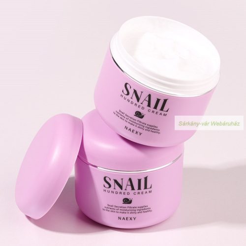 NAEXY Hundred Snail arckrém Csiganyálka-szűrlettel, 100 g