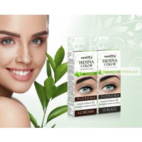 Henna szemöldökfestő púder, 4g