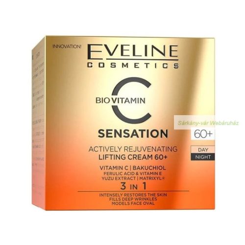 C Sensation 60+ Aktívan Fiatalító és Lifting krém, 50ml
