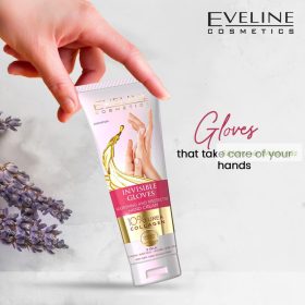   Tápláló és védő kézkrém, láthatatlan kesztyű, 100 ml - EVELINE