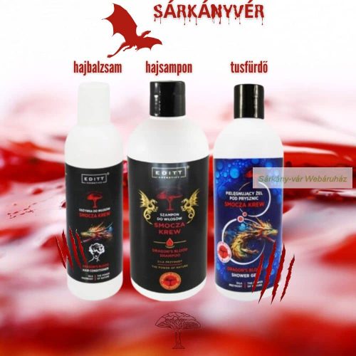 Sárkányvér hajsampon, 400G-EDITT