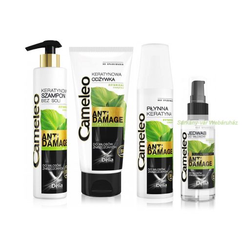 Argánolajos hajszérum károsodott hajra, 55ml - Delia