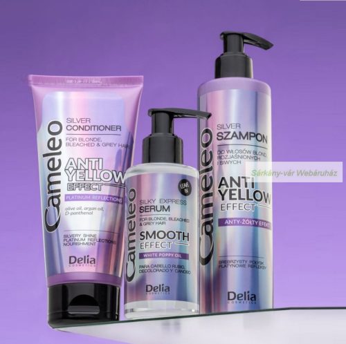 CAMELEO SILVER Express szérum hajvégekre szőke hajra 55ml - DELIA
