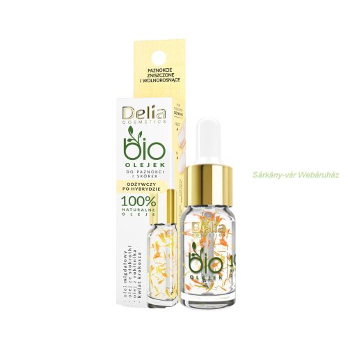 Bio olajok körömre és körömágybőrre 10ml - DELIA