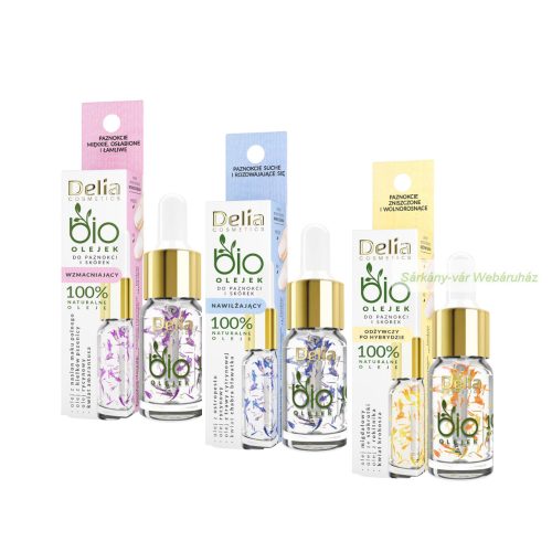 Bio olajok körömre és körömágybőrre 10ml - DELIA
