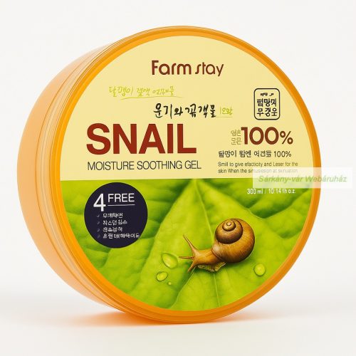 Hidratáló arc- és testápoló csiganyálka gél, 300 ml