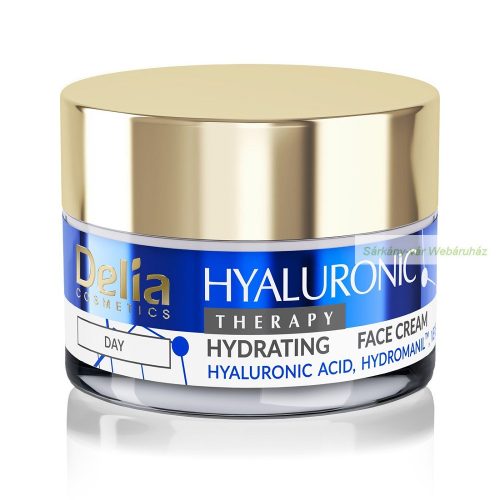 Hyaluronic Therapy hidratáló nappali krém, 50 ml - DELIA