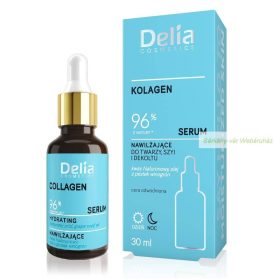    Arc, nyak és dekoltázs szérum KOLLAGÉN, 30ml - 96% természetes összetevőkkel - Delia