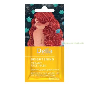 Bőrvilágosító arcmaszk, 8ml - DELIA