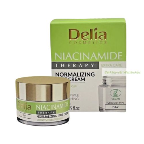 NIACINAMIDE Therapy Normalizáló nappali arckrém 50ml DELIA