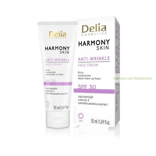 HARMONY SKIN SPF30 Ránctalanító krém 50ml DELIA