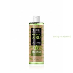 Hajsampon természetes kenderolajjal, CBD-vel, 400 ml
