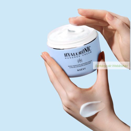 NAEXY Hundred Hyaluron arckrém Hyaluronsavval, 100g