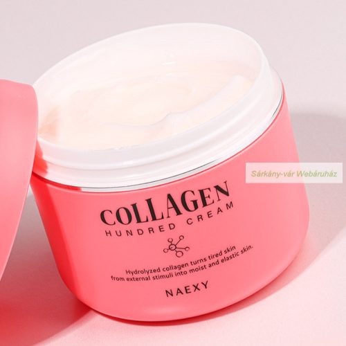 NAEXY Hundred Collagen arckrém Kollagénnel, 100g 