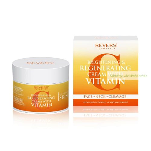 Bőrvilágosító C-vitaminos regeneráló arckrém, 50 ml - REVERS