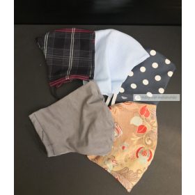 Pamut elasztikus vagy vászon maszk