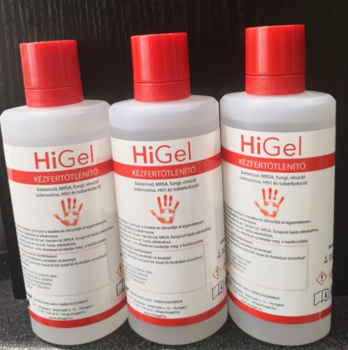 HiGel kézfertőtlenítő, 200 ml