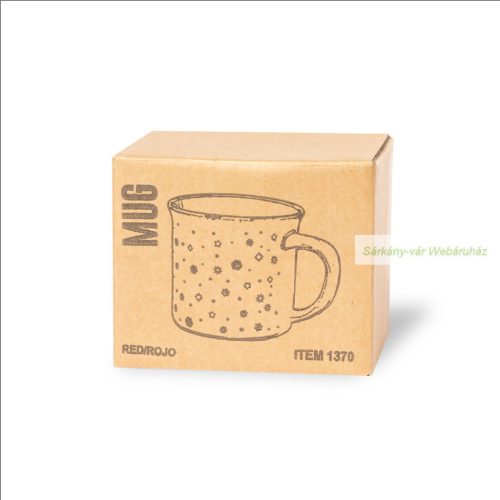 Karácsonyi vintage kerámia bögre, 280 ml