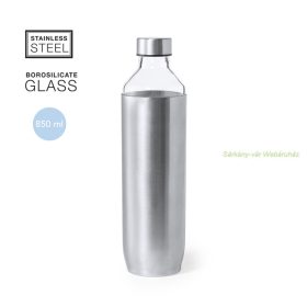 Ivisur boroszilikát üveg sportkulacs, 850ml
