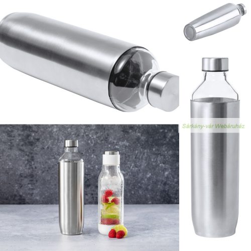 Ivisur boroszilikát üveg sportkulacs, 850ml