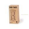 Sand Timer borszilikát Homokóra 3 perces, 4,2 Ø x 8,1 cm