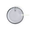 Xandar LED-es világító kitűző, 3 fénybeállítás - 5,1 Ø  x 1,5  cm 