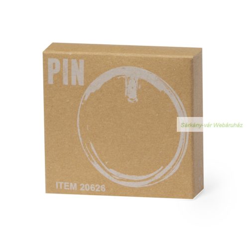 Xandar LED-es világító kitűző, 3 fénybeállítás - 5,1 Ø  x 1,5  cm 
