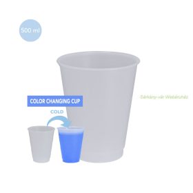 Yanin színváltós pohár, 500 ml