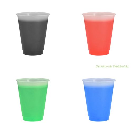 Yanin színváltós pohár, 500 ml