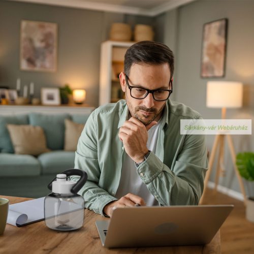 RPET palack 1.8 liter - szívószállal