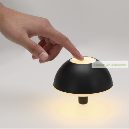 Kalván bár lámpa üvegekhez, 800 mAh-s USB tölthető akkumulátorral
