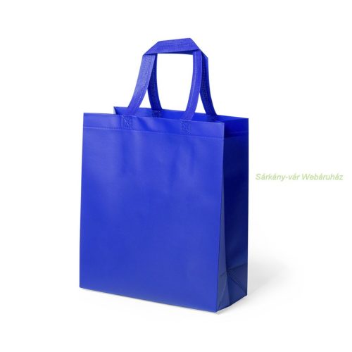 Laminált non-woven bevásárlás táska, 35 x 40  x 15 cm 