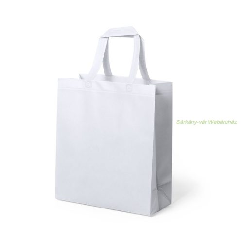 Laminált non-woven bevásárlás táska, 35 x 40  x 15 cm 