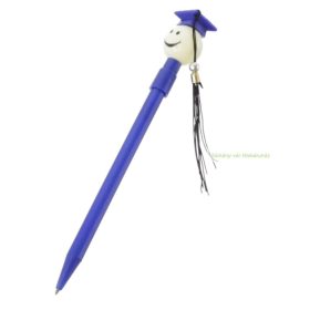 Gradox golyóstoll, ballagásra, diplomázó figurával