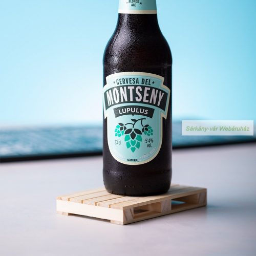 Palet Raklap alakú poháralátét, 11.5 x 1.5 x 7.5 cm