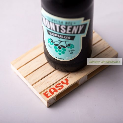 Palet Raklap alakú poháralátét, 11.5 x 1.5 x 7.5 cm