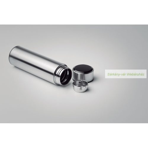 POLE termosz teaszűrővel, hőmérővel, 450 ml