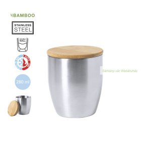 Zasel duplafalú rm. acél szigetelt bögre, 280 ml