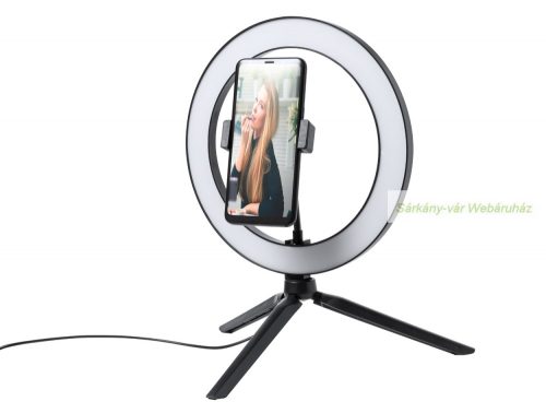 Kristen selfie lámpa állvánnyal, 120LED - 30 × 26 × 34,5 cm