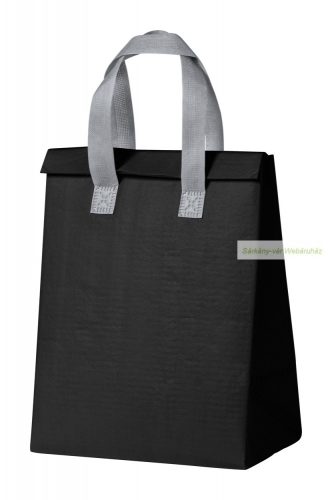 Pabbie laminált non-woven hűtőtáska, 23×29×14 cm