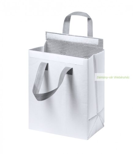 Pabbie laminált non-woven hűtőtáska, 23×29×14 cm
