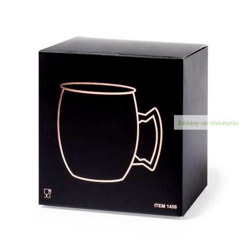 Keynes rézbevonatú koktél bögre, 500ml