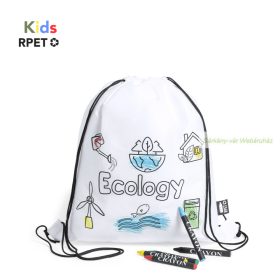 Balard RPET színezős hátizsák, 250×300 mm