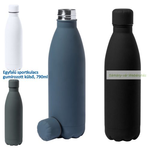 Jenings sportkulacs, gumírozott bevonattal, 790 ml