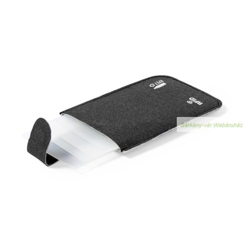 Guarex RPET bankkártyatartó,  RFID védelem, 5 kártyának