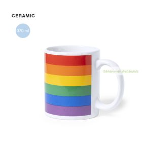 Mercurik szivárvány bögre, 370 ml