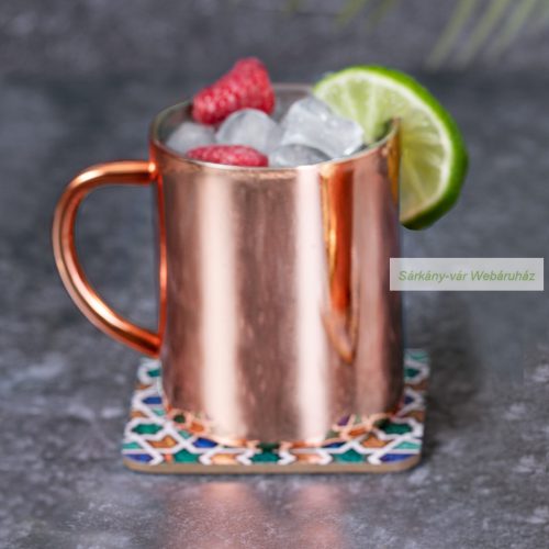 Belon Rézbevonatú, duplafalú rm acél bögre, 280ml